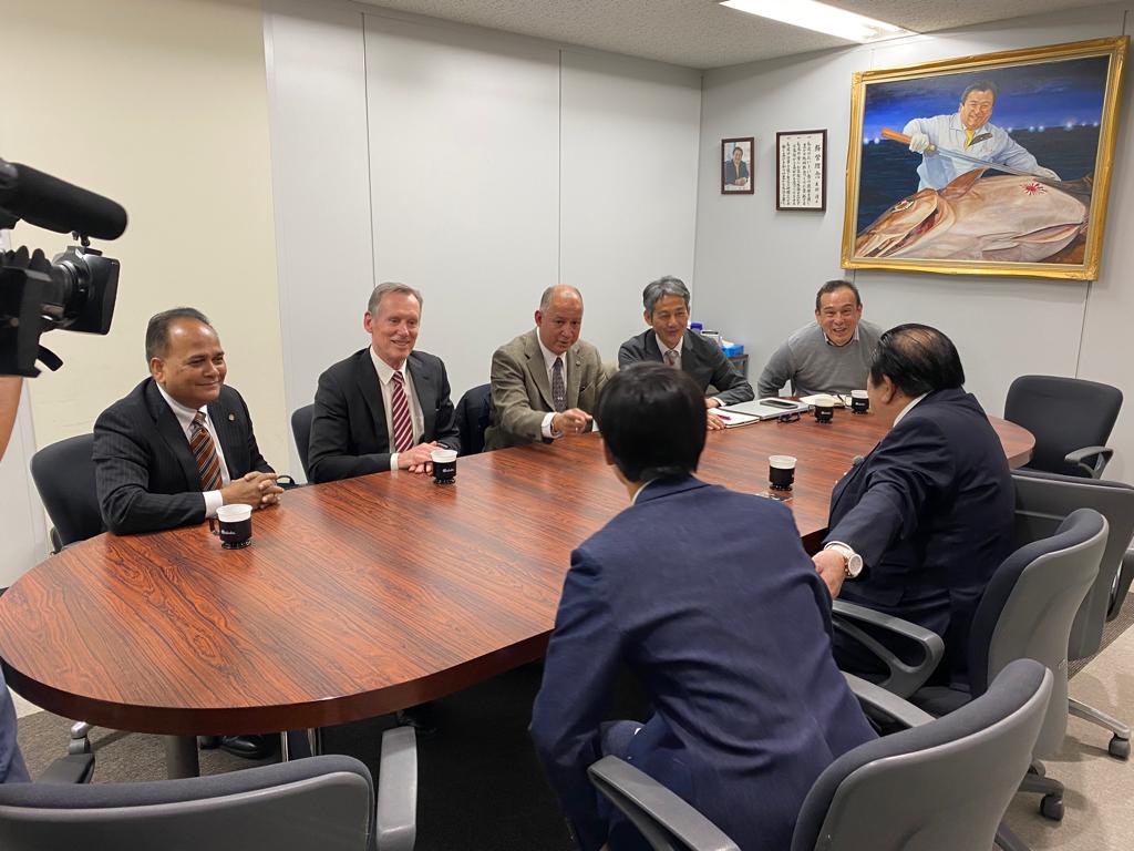 Fuku Suzuki, NTV Personality, Participates at the Special Meeting of JAPOLAC Board of Directors with Honorary Director, Mr. Kiyoshi Kimura