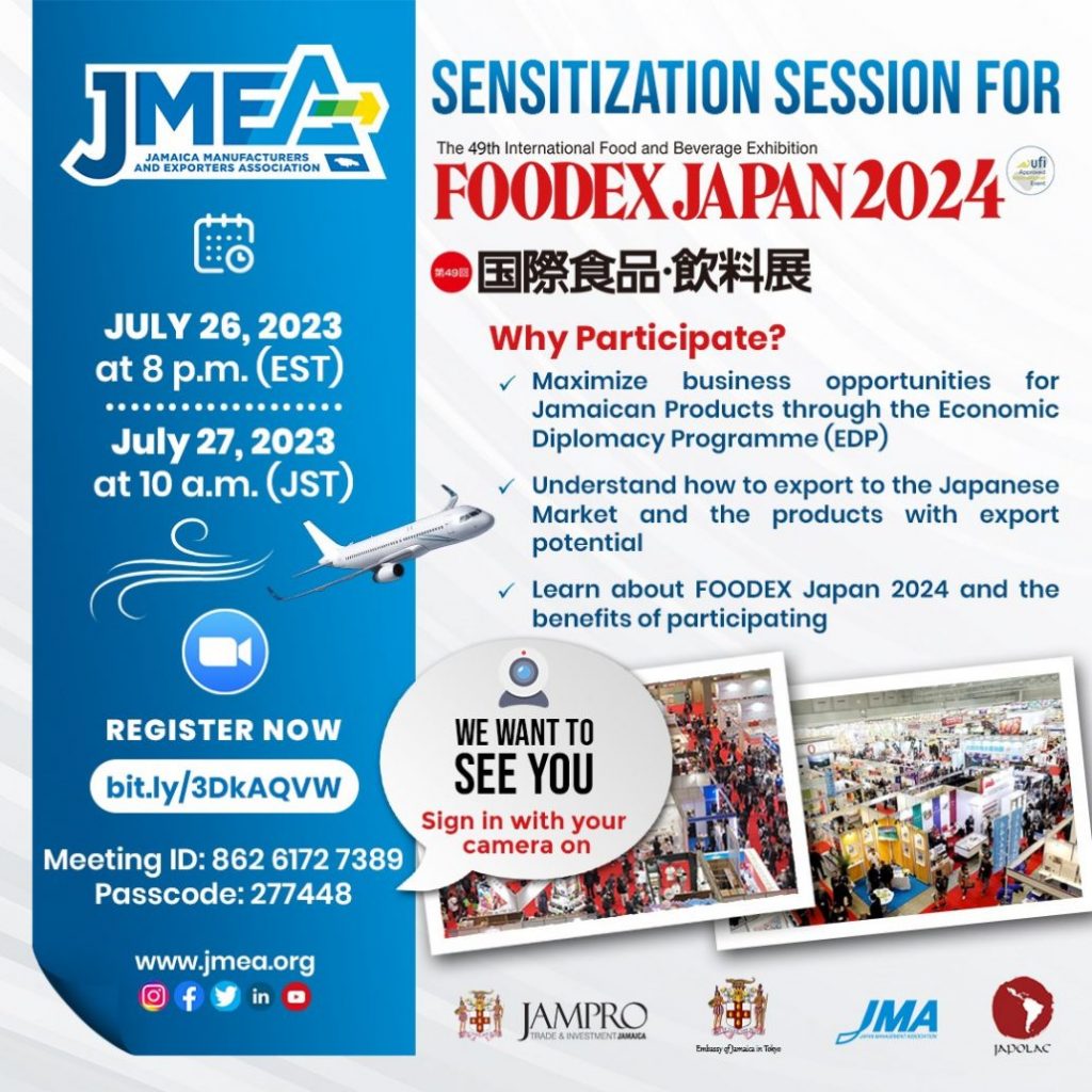 JMEA - FOODEX JAPAN Sensitization Session
