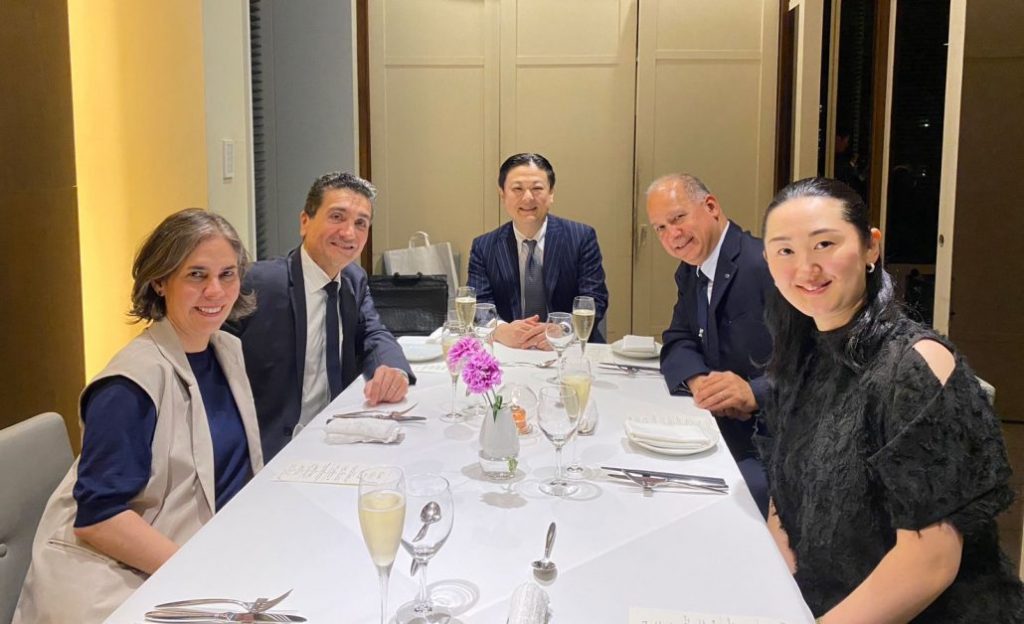 Farewell Dinner for the Ambassador of Paraguay in Japan