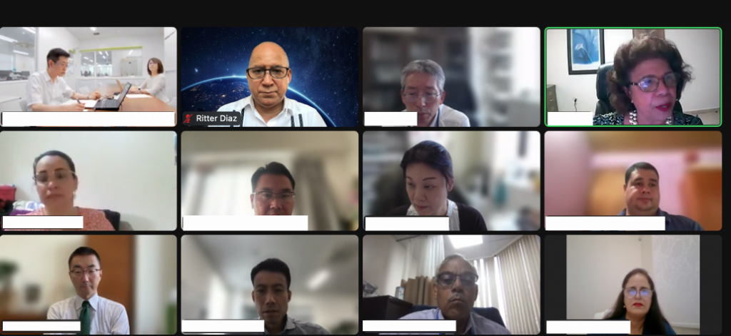 Online Meeting to Foster Academic Collaboration Between the Medical Schools Chiba University and Panama University