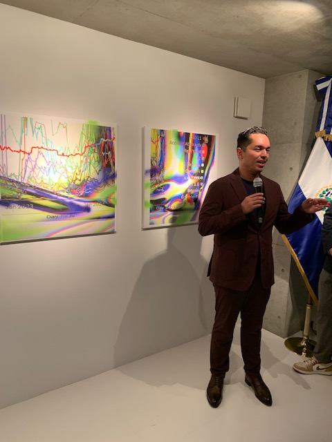 Exhibition Supercycles at the Embassy of El Salvador